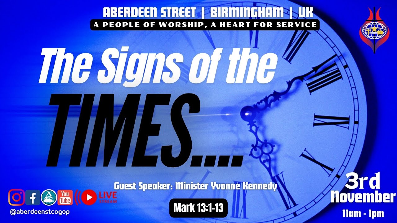 SIGNS OF THE TIMES | SUNDAY 3rd November 2024