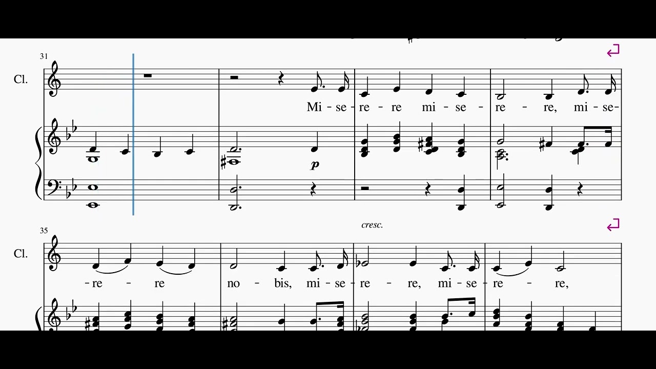 AGNUS DEI (T) MASS of St. Cecilia in B flat .Turner