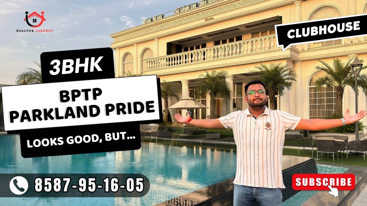 BPTP Parkland Pride Sector-77 | 3bhk Builder Floor in Faridabad | 3BHK Luxury Floor