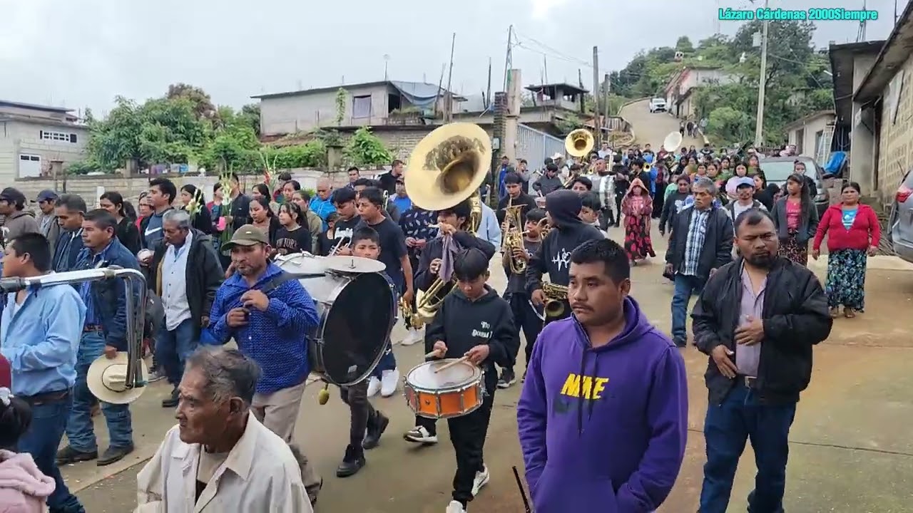 San Juan Piñas, la procesión Santo Patron San Juan Bautista este 23 de junio 2025. Video Completo.