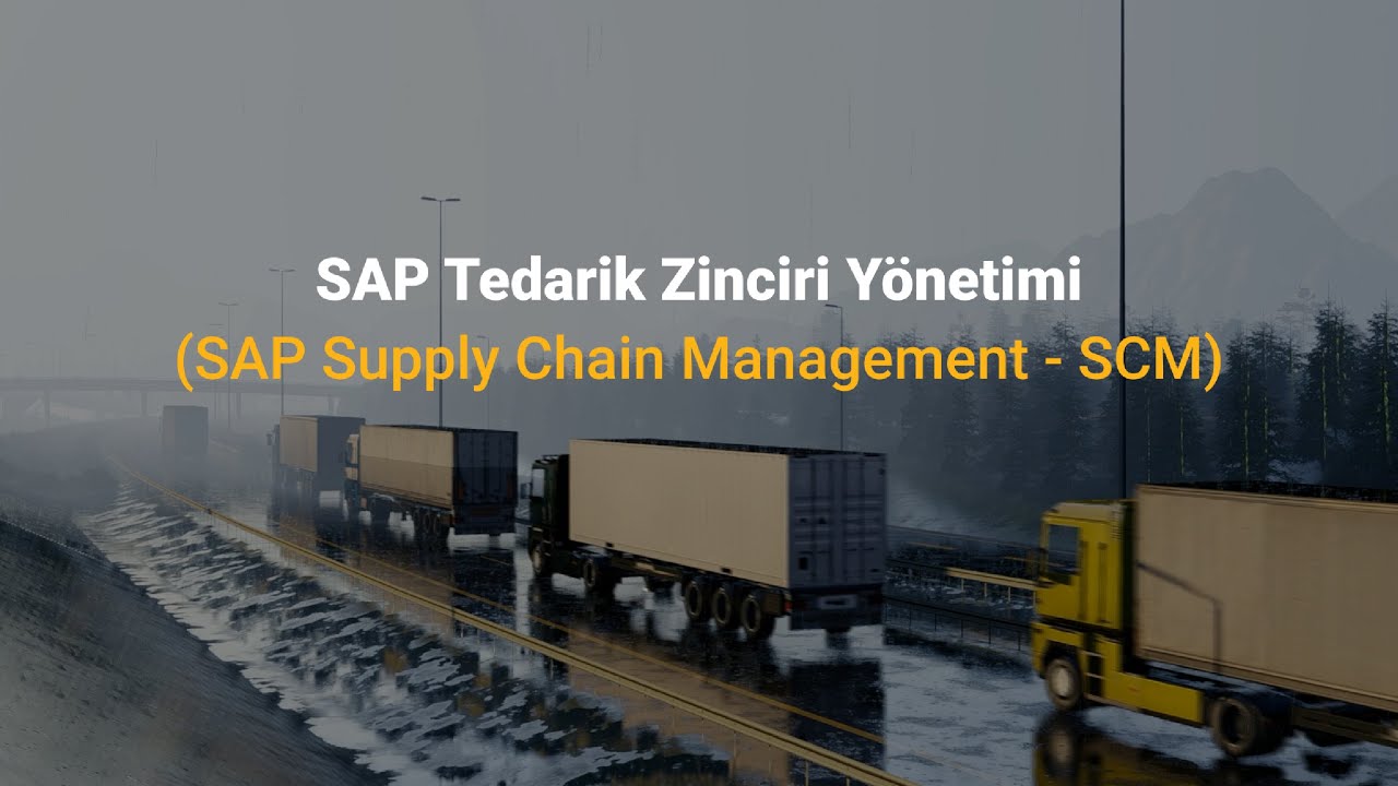 SAP Tedarik Zinciri Y&ouml;netimi (SAP Supply Chain Management - SCM)