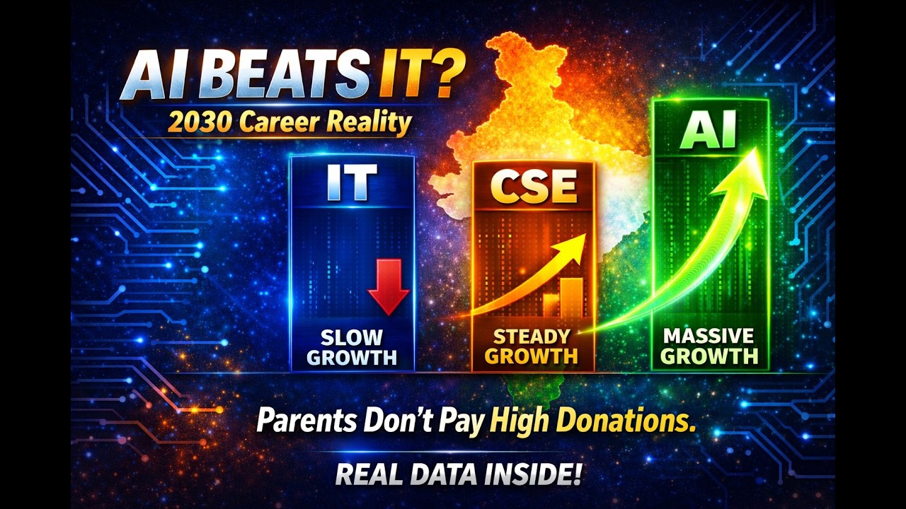 Best Engineering Branch | AI vs CSE vs IT (2026 Guide)|Parents Must Watch|Dont Pay High Donation! 