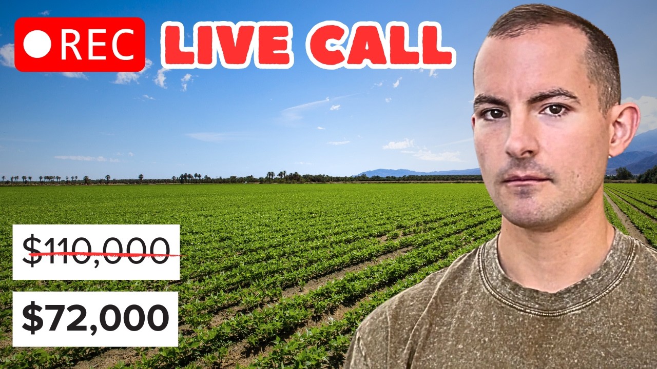 How To Negotiate $38K Discounts On Land (Live Call)