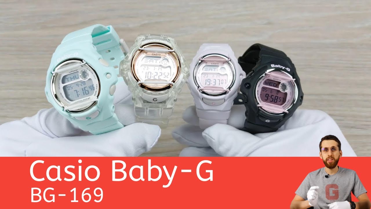 Легендарные женские спортивные часы / Casio Baby-G BG-169