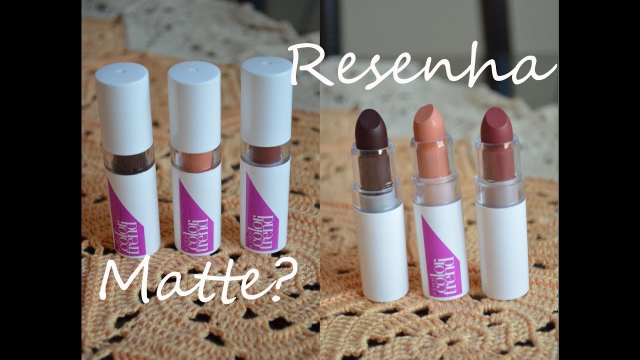 Resenha: Batom Matte Avon ColorTrend - Letícia Zitelli