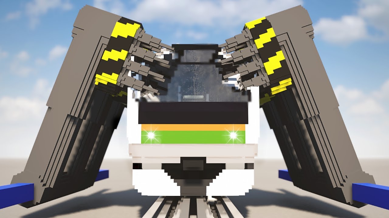 Trains Destroyed by Traps - Teardown