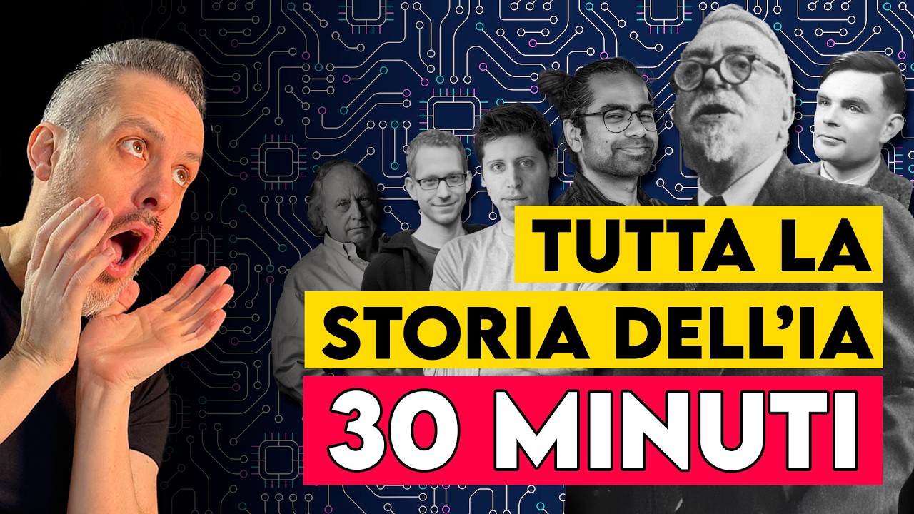 Storia IA: dal 1940 a ChatGPT, come ci siamo arrivati ?