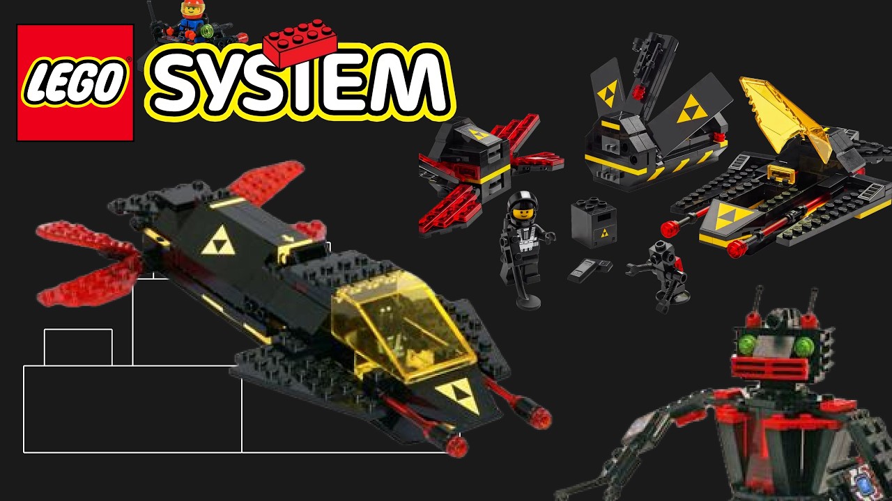 Космические злыдни | lego blacktron cruiser 40580 / Invader 6894