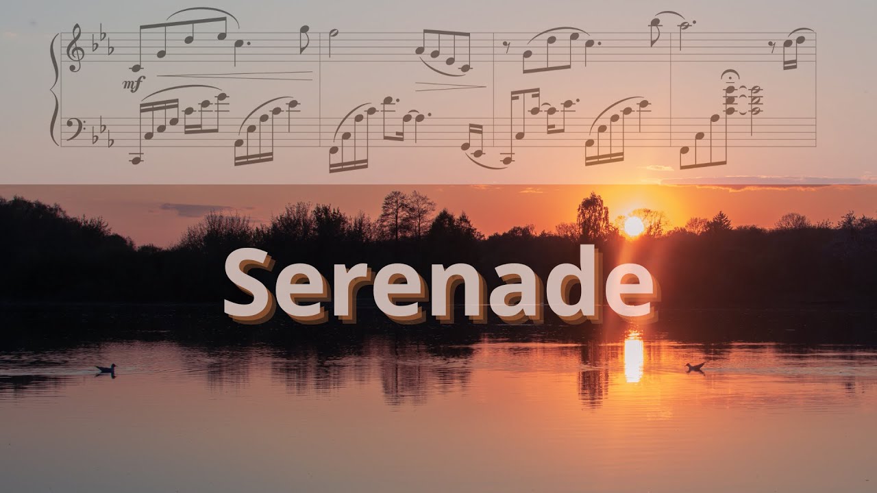 Serenade | #PianoSheetMusic | #AmbientPiano