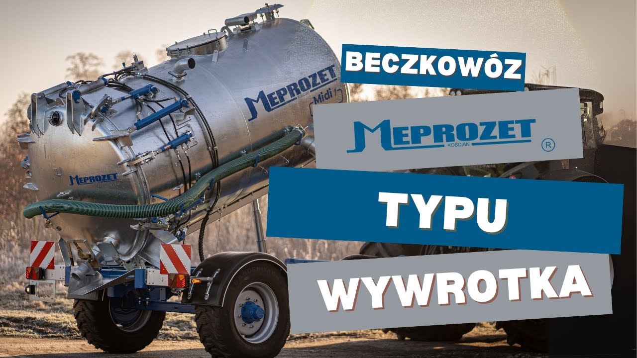 Meprozet Kościan - nowa jakość w gospodarce odpadami z wylęgarni! To nie jest zwykły beczkow&oacute;z!
