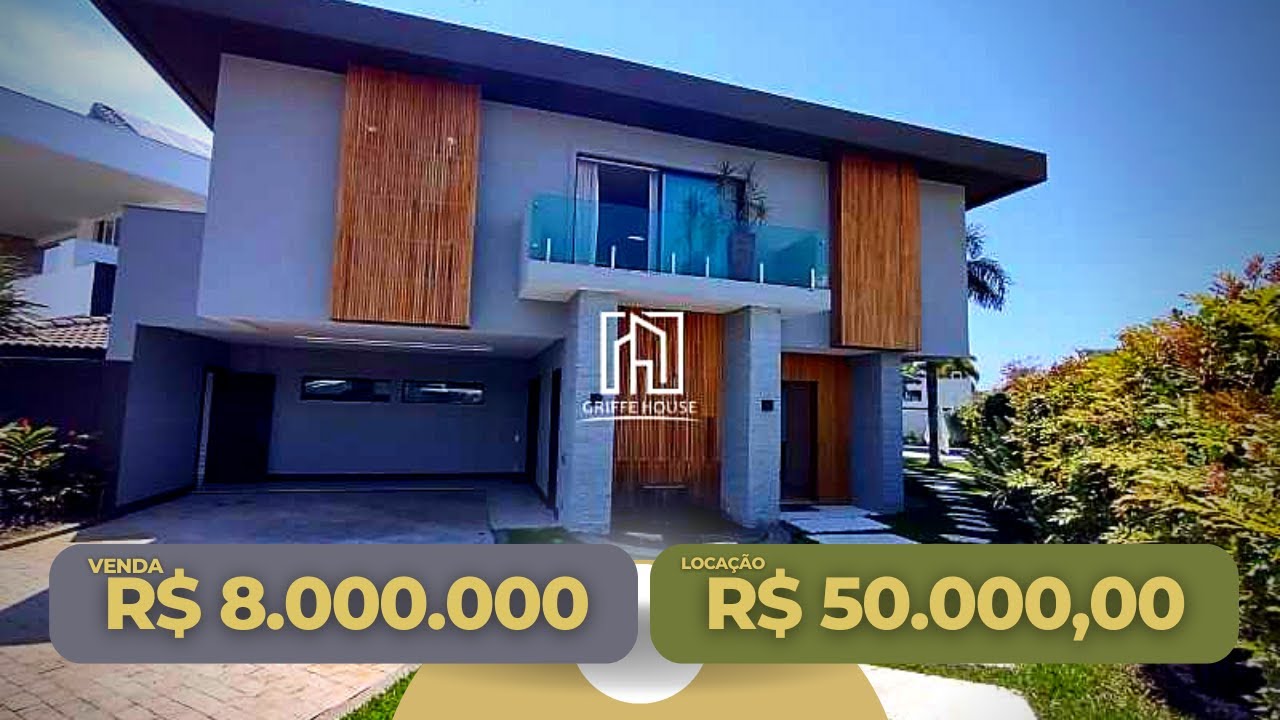 🤑 R$ 8 Mi - LINDA CASA PARA LOCA&Ccedil;&Atilde;O E &Agrave; VENDA na Barra da Tijuca, Rio de Janeiro - RJ | Griffe House