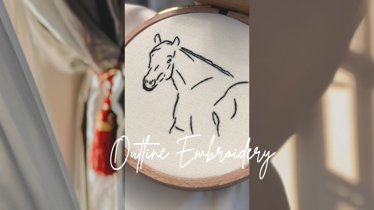 Hand Embroidery Process | Calm Stitching | Beginner Friendly