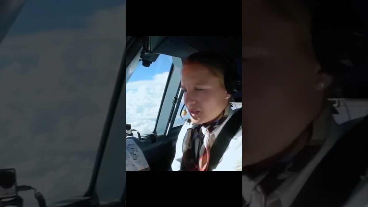 Priceless Reaction to a TCAS Traffic Alert!
