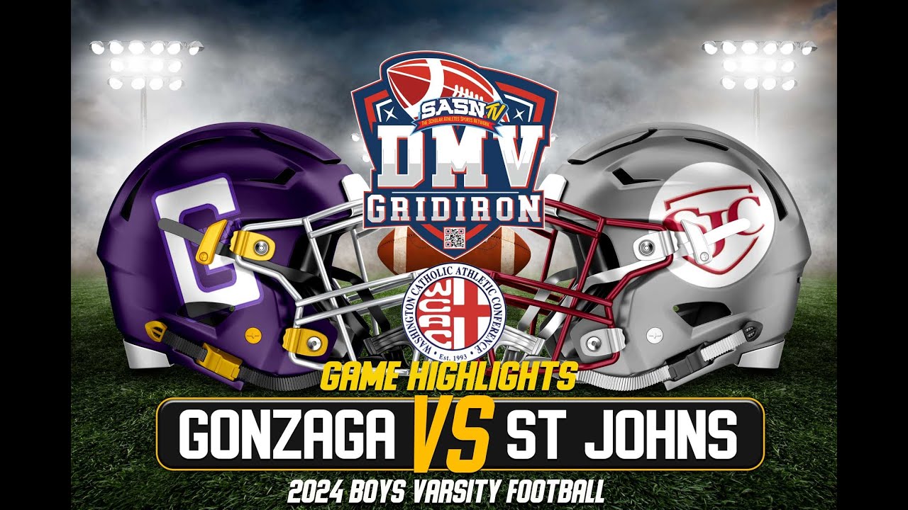 Gonzaga Eagles Vs St Johns Cadets Rivalry Game Highlights
