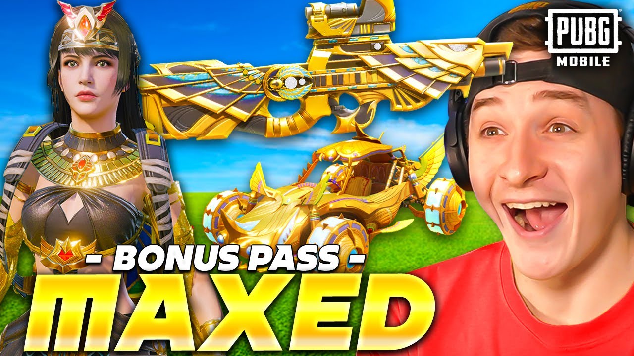 MAXED PHARAOH BONUS PASS IS INSANE! PUBG MOBILE