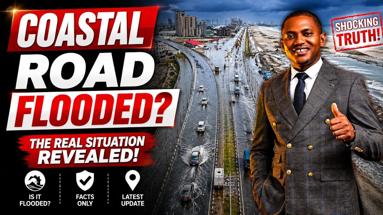 Lagos-Calabar Coastal Highway FLOODED? | Driving from Victoria Island to Eleko to Find Out!