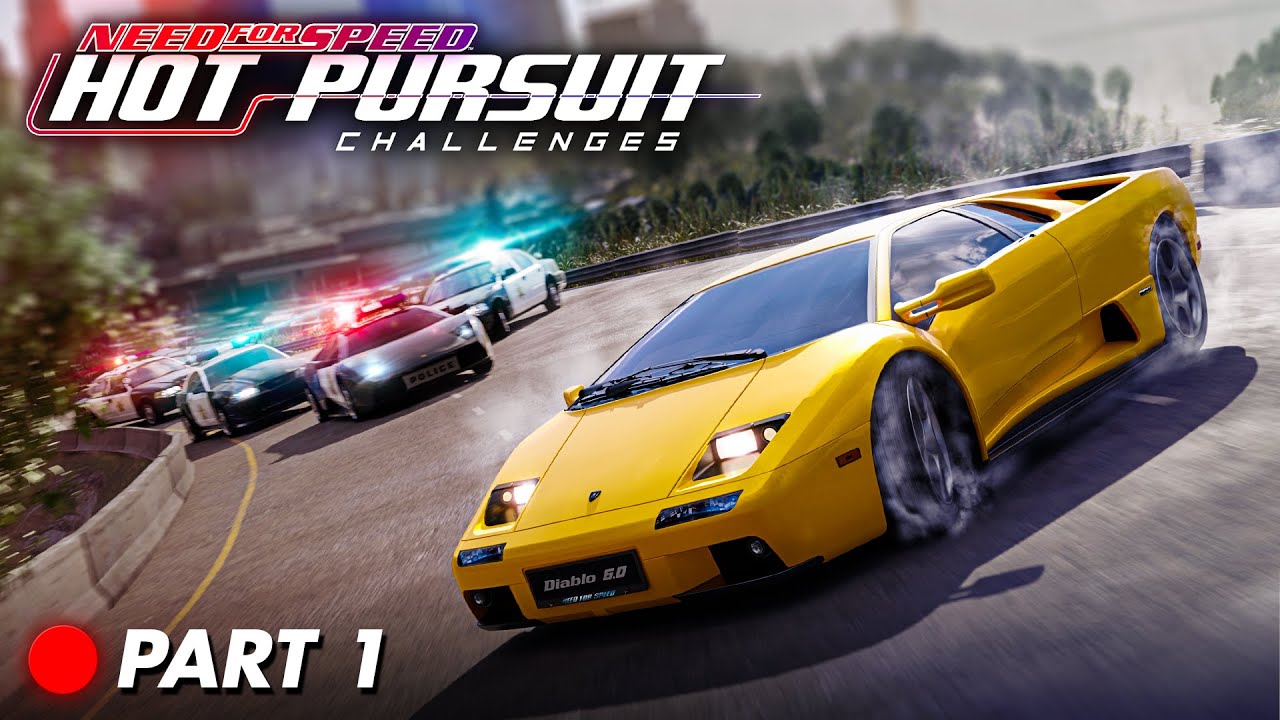 NFS Most Wanted | Hot Pursuit Challenges MOD - Full Game - Part 1/2 (Events 1-37)