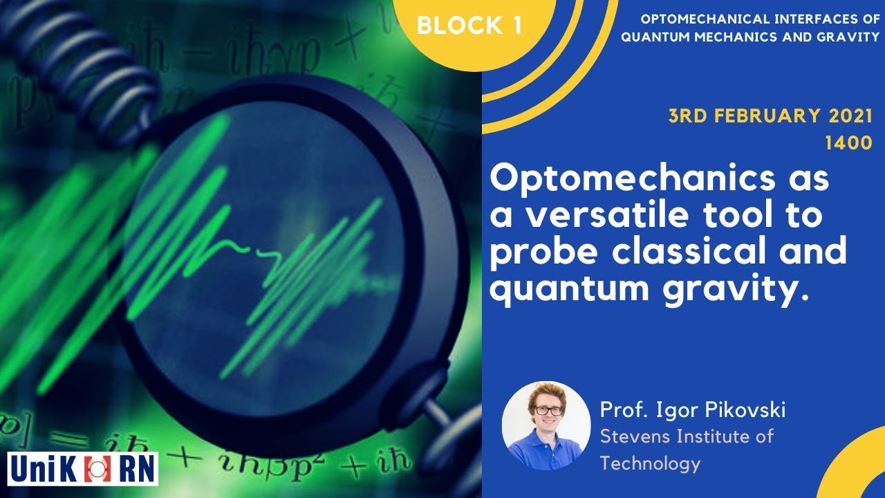 Optomechanics as a versatile tool to probe classical and quantum gravity.
