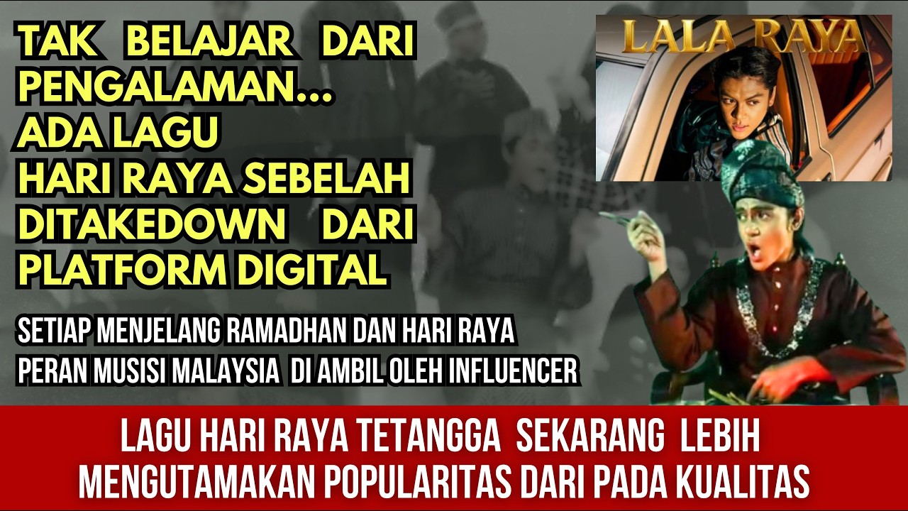 LAGU HARI RAYA TETANGGA DITAKEDOWN DARI PLATFORM DIGITAL
