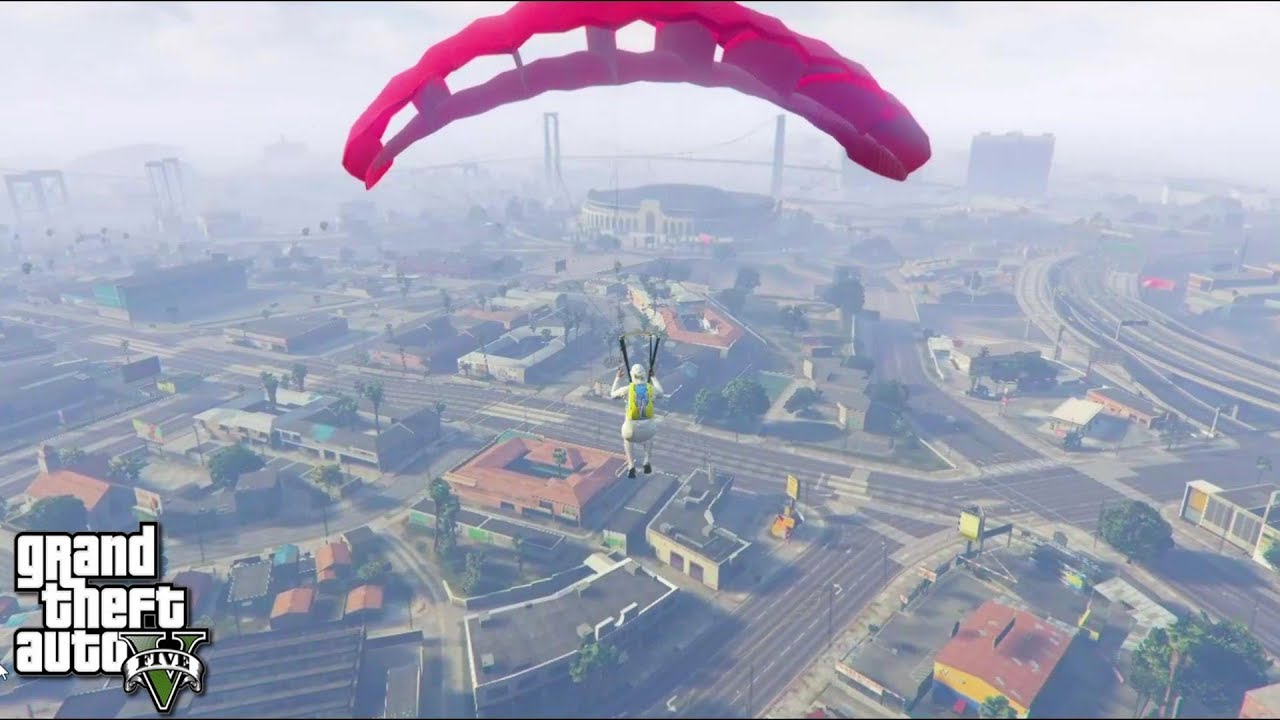 ПРЫЖКИ С ПАРАШЮТОМ НА VMP GTA 5 RP // ОБНОВЛЕНИЕ ВМП ГТА 5 РП