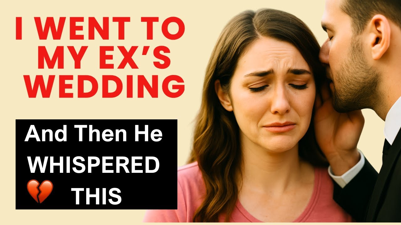 I Went to My EX’S WEDDING… And Then He WHISPERED THIS 💔 | English Listening Story B1 + Subtitles