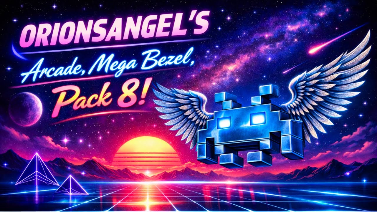 Orionsangel, Arcade Bezels, Pack 8 is HERE! (DOWNLOAD LINK IS IN THE DESCRIPTION!)