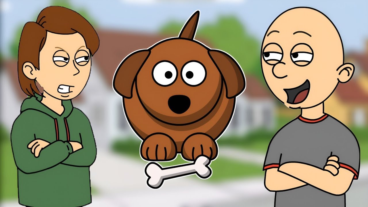 Classic Caillou Brings a Dog Home/Grounded