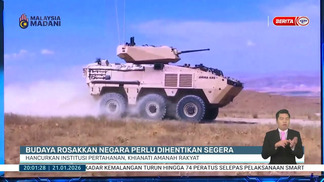 21 JAN 2026 - BP - BUDAYA ROSAKKAN NEGARA PERLU DIHENTIKAN: HANCURKAN INSTITUSI PERTAHANAN