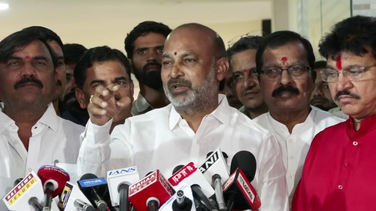 Live : Addressing the media at BJP State Office