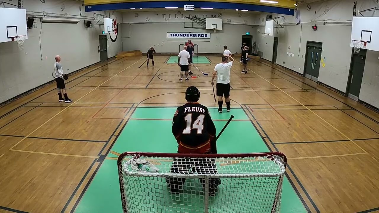 Go Pro - Friday night ball hockey - dark team - 30 January 2026