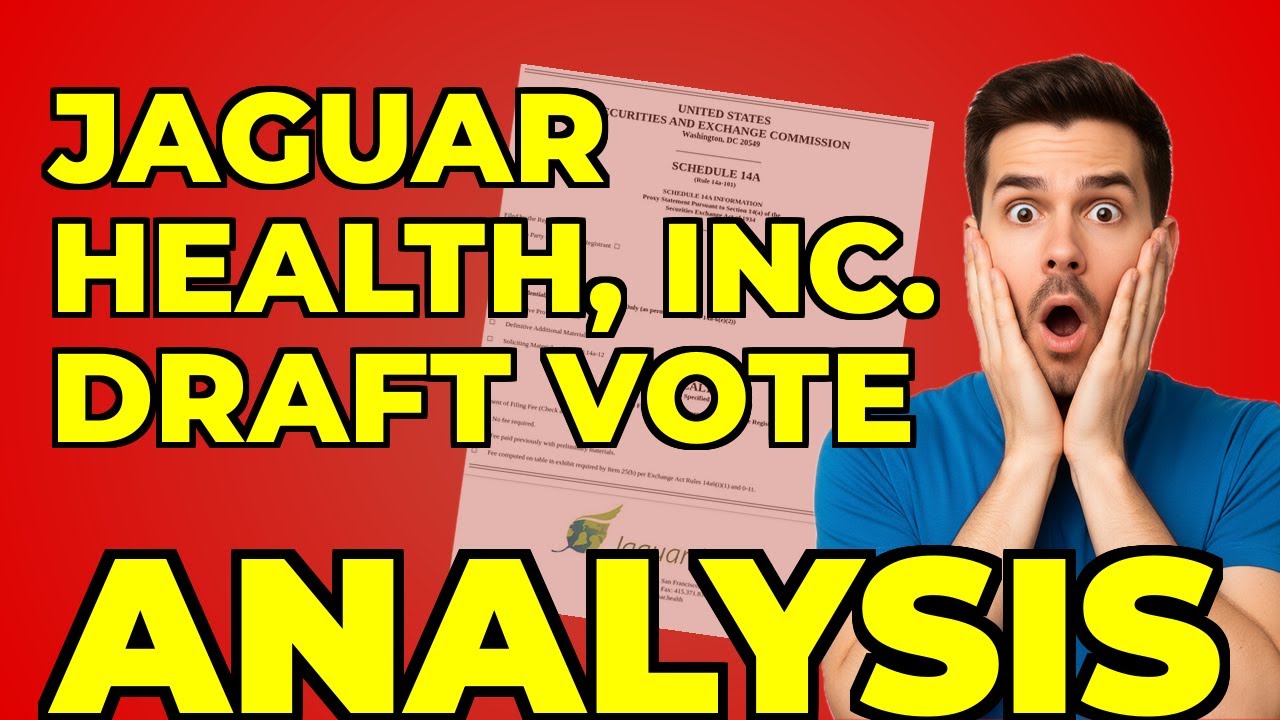Jaguar Health: My Take on Shareholder Approval & Dilution Risks