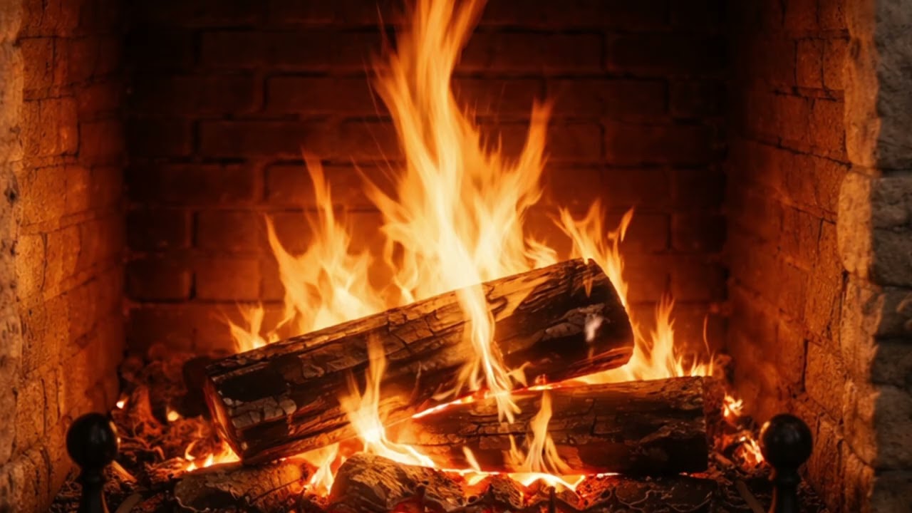 Fireplace Sounds for Night Rest and Deep Calm (60 Minutes)