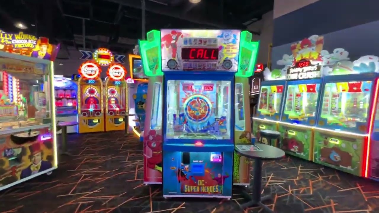 Tour of SpareTime Entertainment arcade in West Des Moines, IA (August 2023)