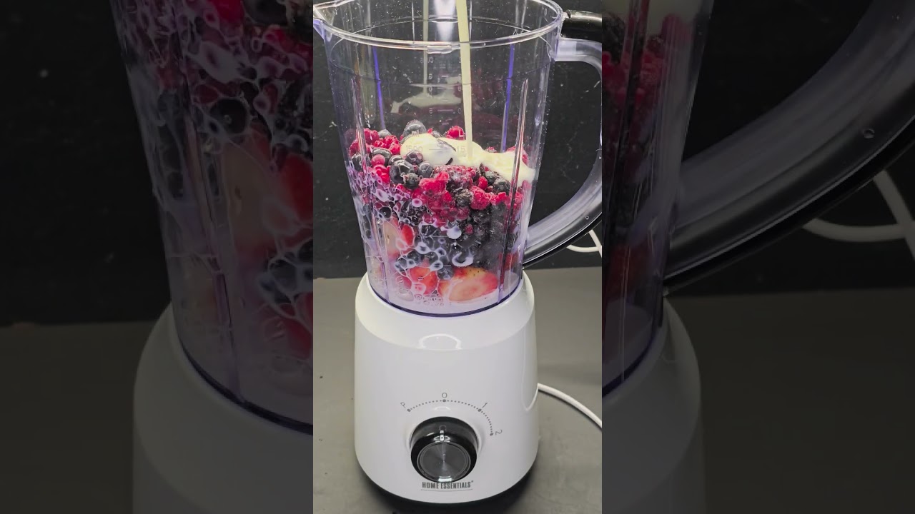 Cr&egrave;me glac&eacute;e maison aux fruits rouges express en moins de 5 minutes !