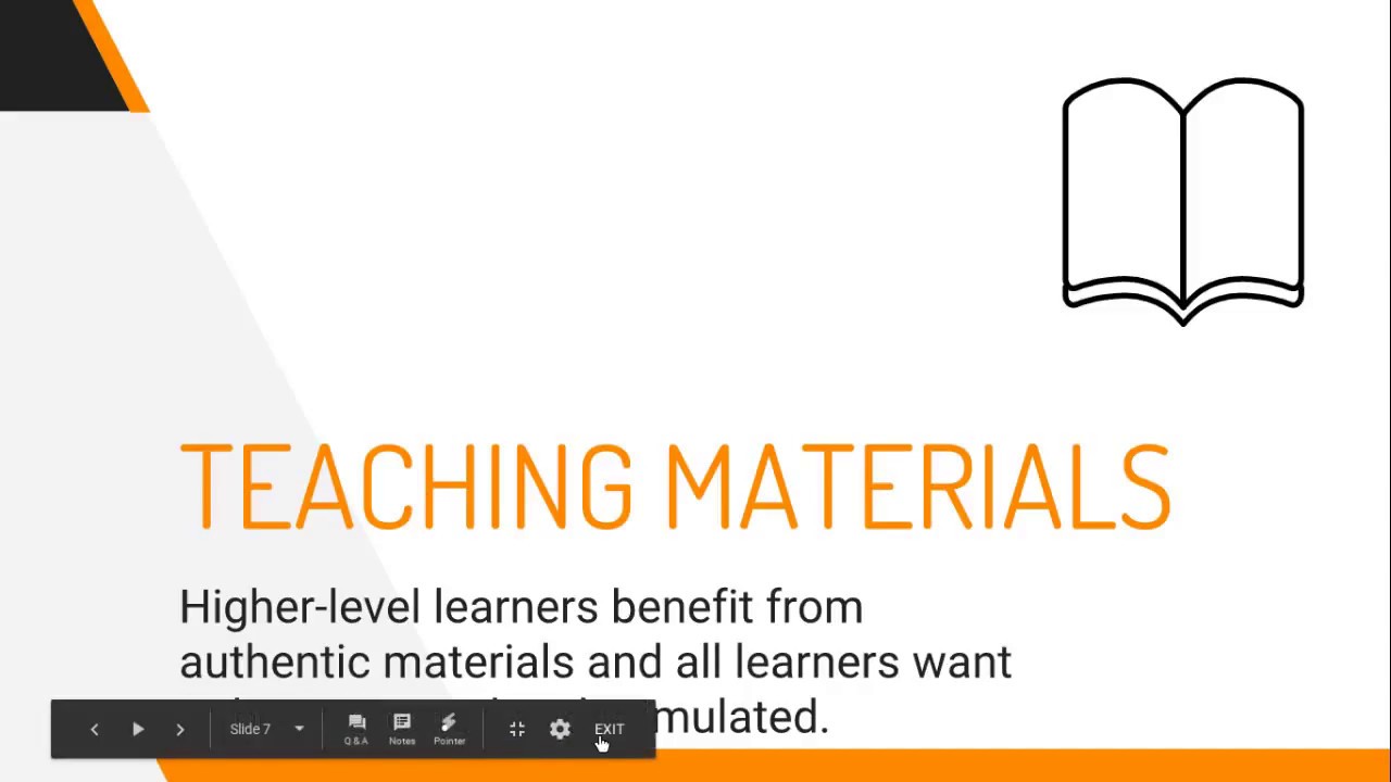 Teaching English 1-1: Teaching Materials