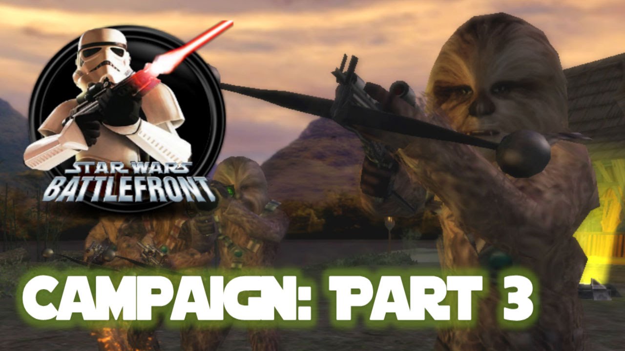 Star Wars Battlefront 1 Walkthrough: Clone Wars Campaign #3 - Aggressive Negotiations
