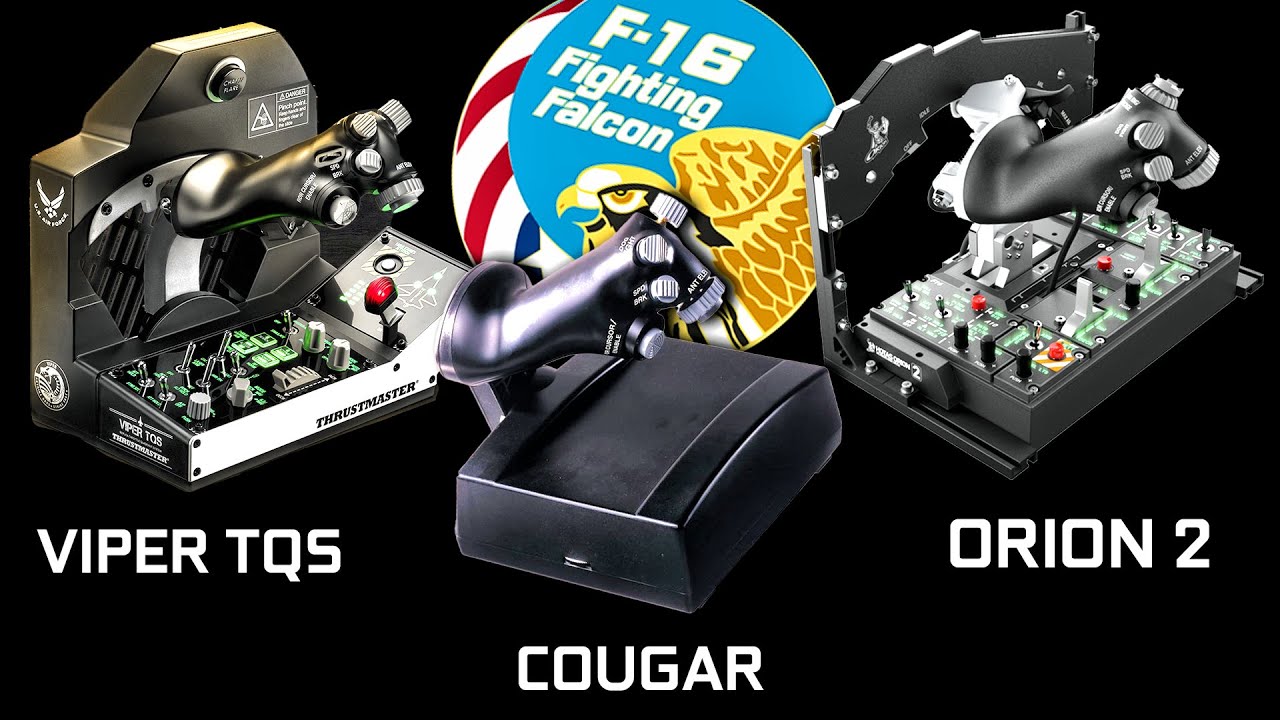F-16 THROTTLE | VIPER TQS | COUGAR | ORION 2 | Mi Opinión | 4K/60fps