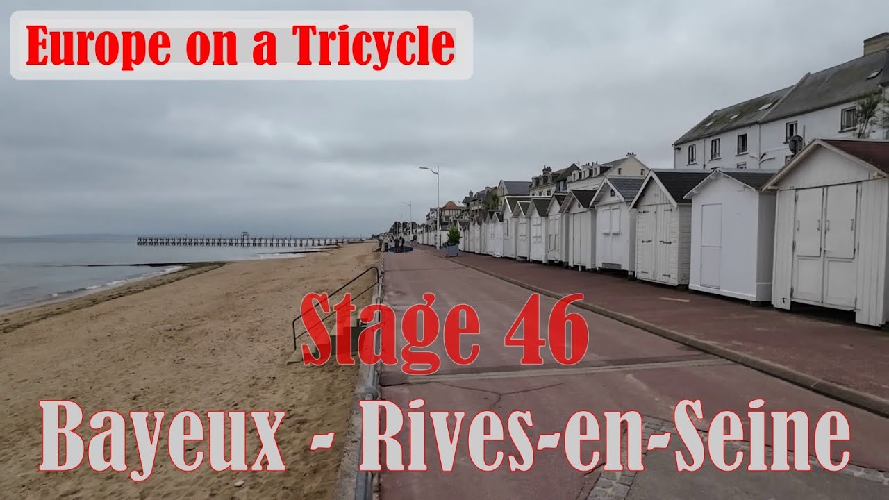 Yamaha Tricity 300 - Europe on a Tricycle - Episode 54: Bayeux - Rives-en-Seine
