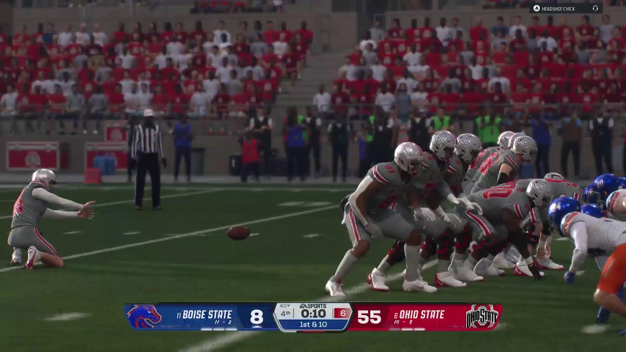 Ohio State vs. Boise State, CFP First Round, Szn 5