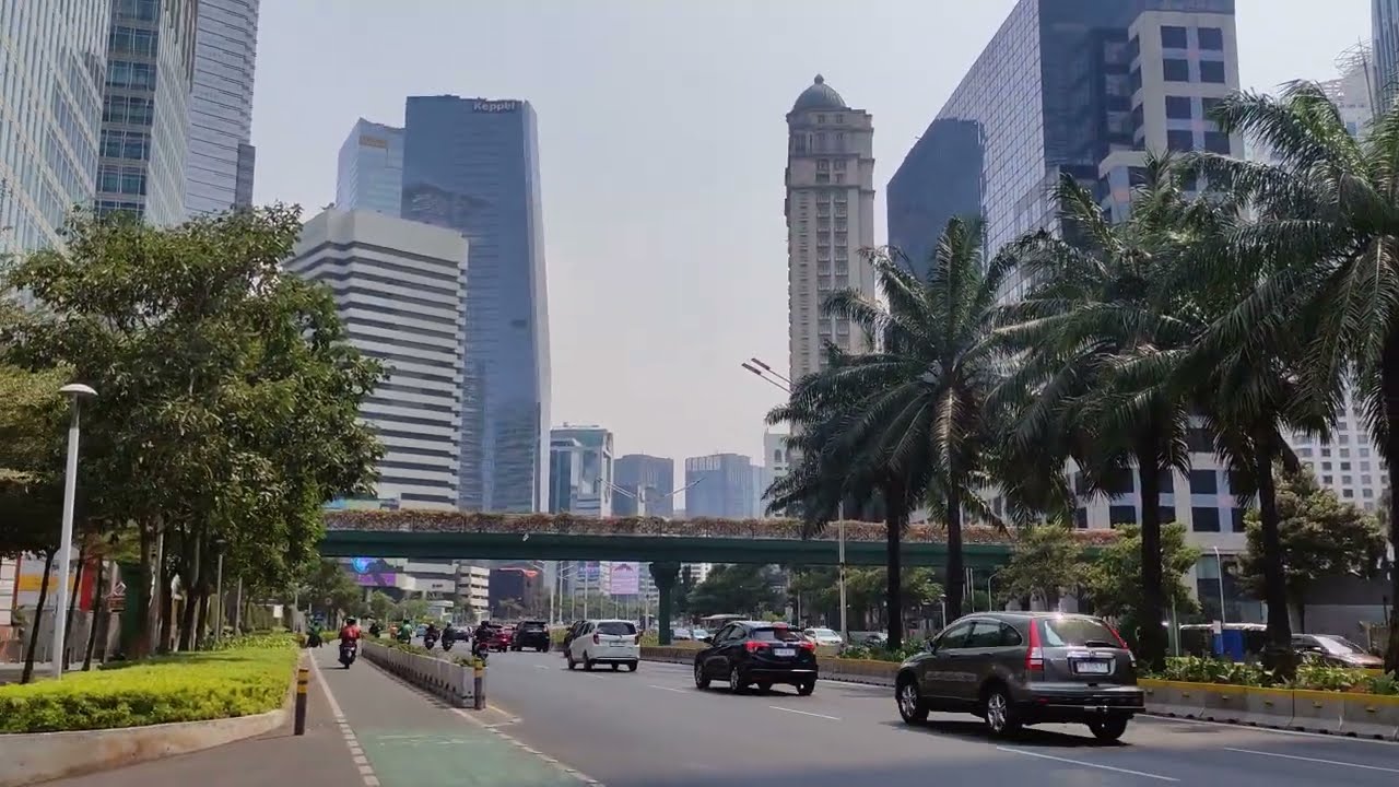 jalan Sudirman gedung tinggi jakarta pusat