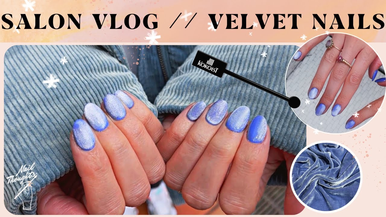 SALON VLOG// VELVET NAILS