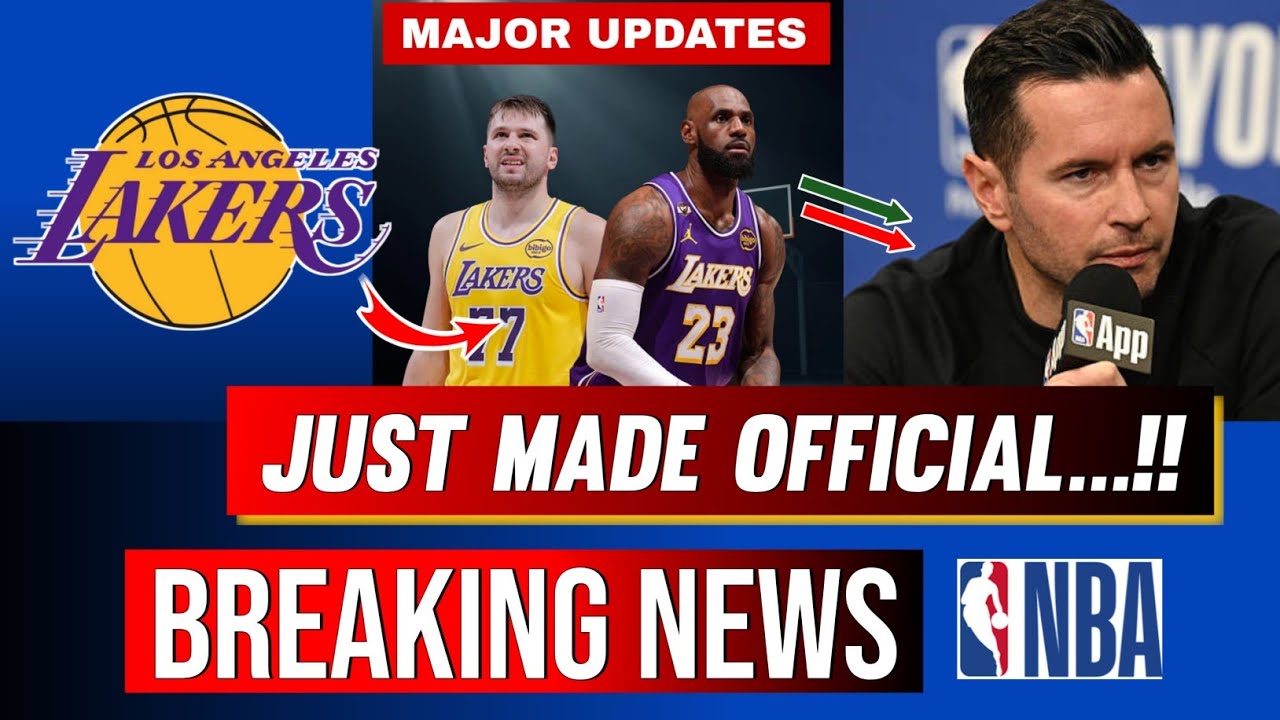 Lakers Breaking News: LeBron Makes NBA History, Retirement Hint & Luka Injury Update!