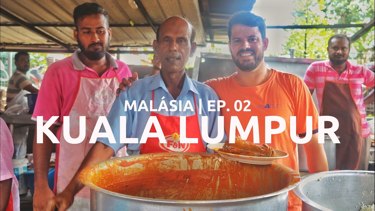 COMIDA DE RUA NA MALÁSIA - Kuala Lumpur