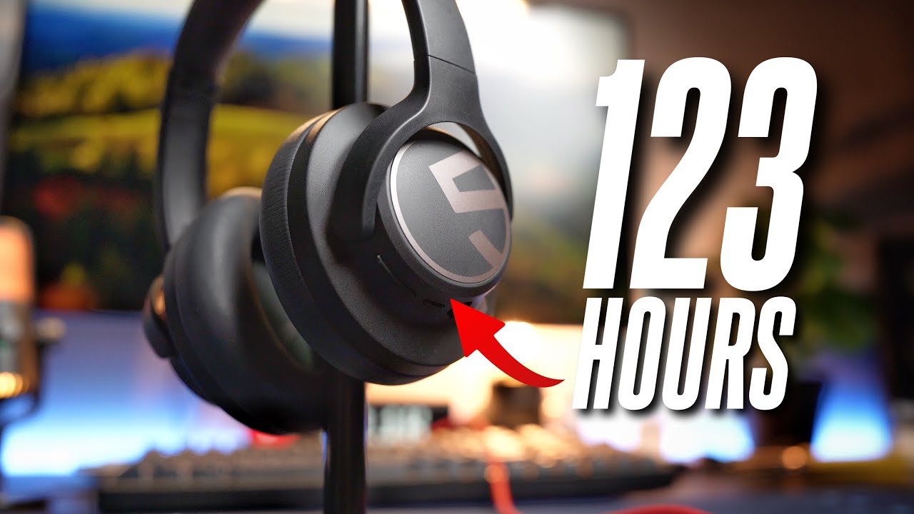 Soundpeats 123 Hours ANC Headphones! Soundpeats Space Review!