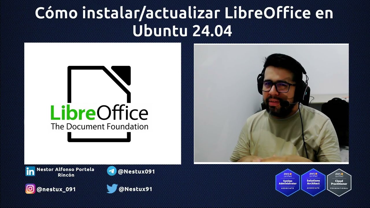 Cómo instalar o actualizar LibreOffice en Ubuntu 24.04 | #Ubuntu #Linux #LibreOffice