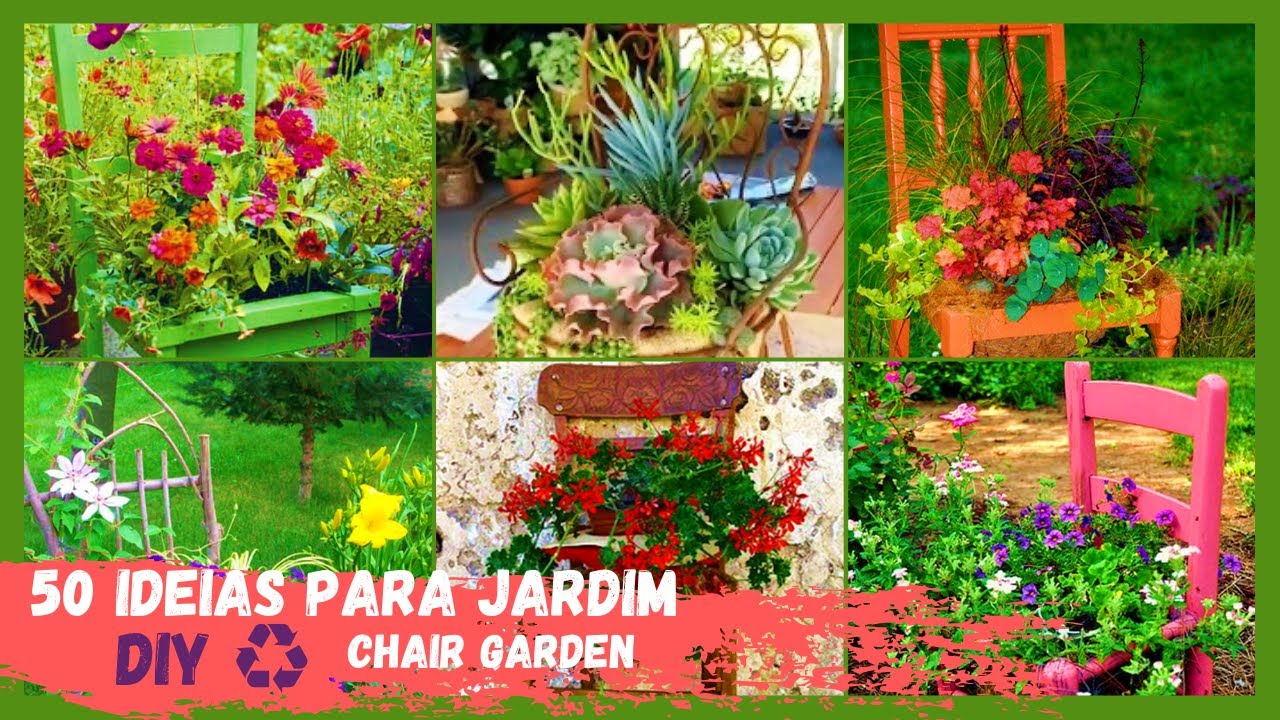 🌿 CADEIRA VELHA no JARDIM ♻️ | Moss Chair [imagens não autorais]