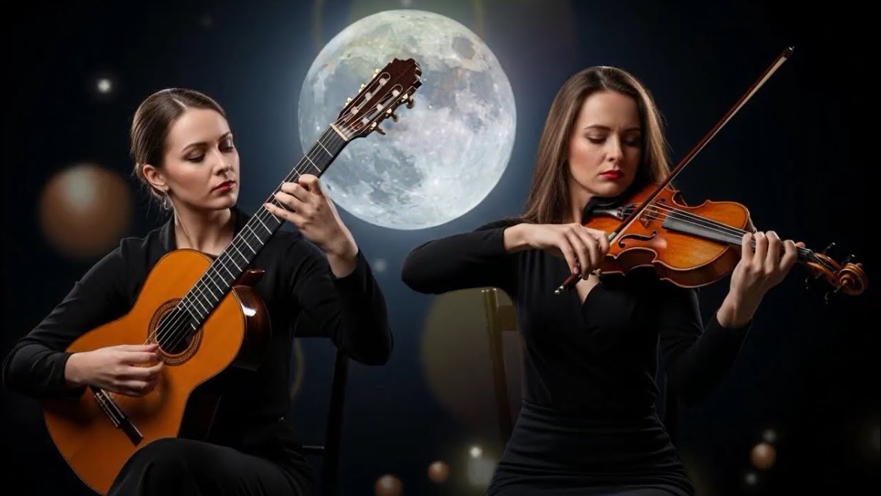 🔥 Flamenco Guitar & Violin Duet Live | Emotional Relaxing Instrumental Music for Focus & Peace