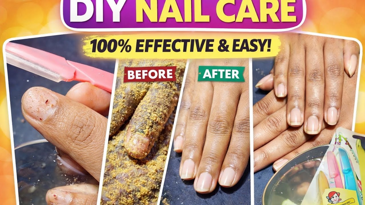 DIY Hand care 😘💅 at Home 🏠 || 