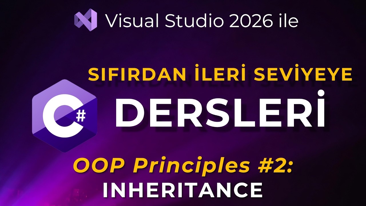 C# Dersleri: C# Kalıtım (Inheritance) Kullanımı | Nesne Yönelimli Programlama