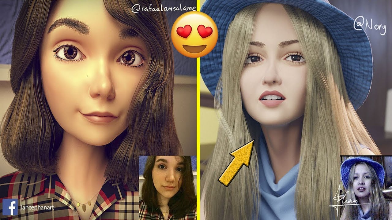 Artist Turns People Into 3D Pixar Like Characters And You Can Become One Too